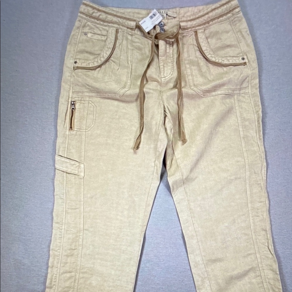 Men's Cargo Pants in Light Beige - Casual Utility Style
